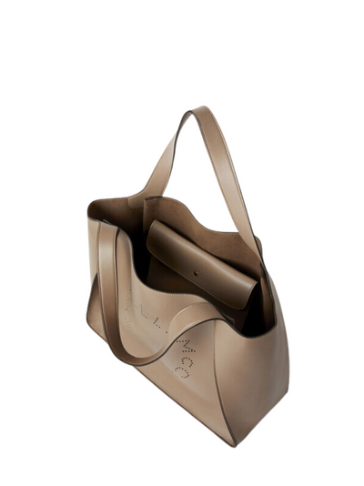 Stella McCartney Stella Logo Tote Bag Natural Beige 2