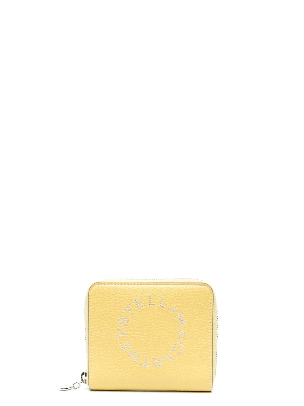 Stella Logo Zip Around Mini Wallet (Yellow)