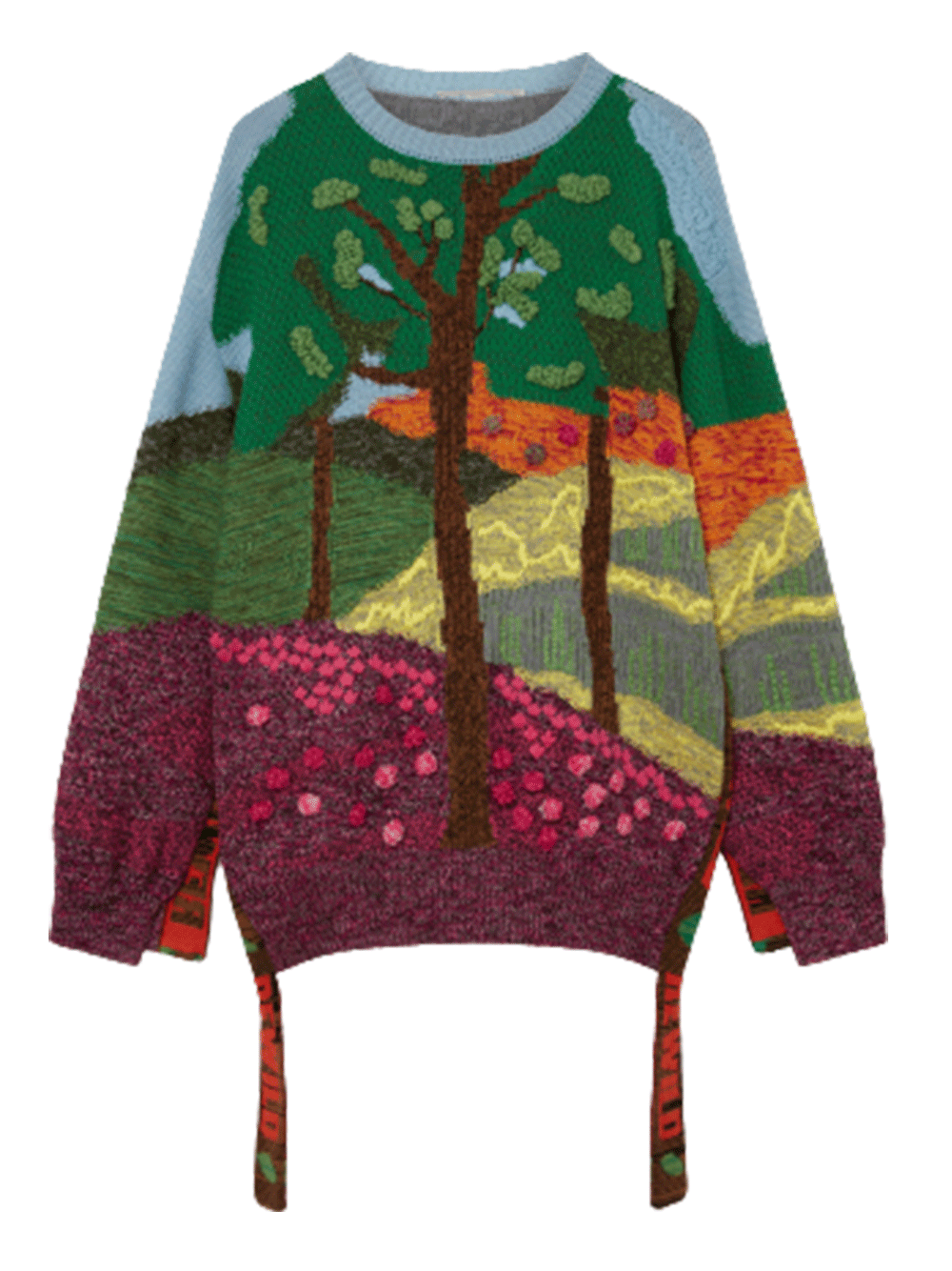 'Tree of Life' Jacquard Knit Jumper