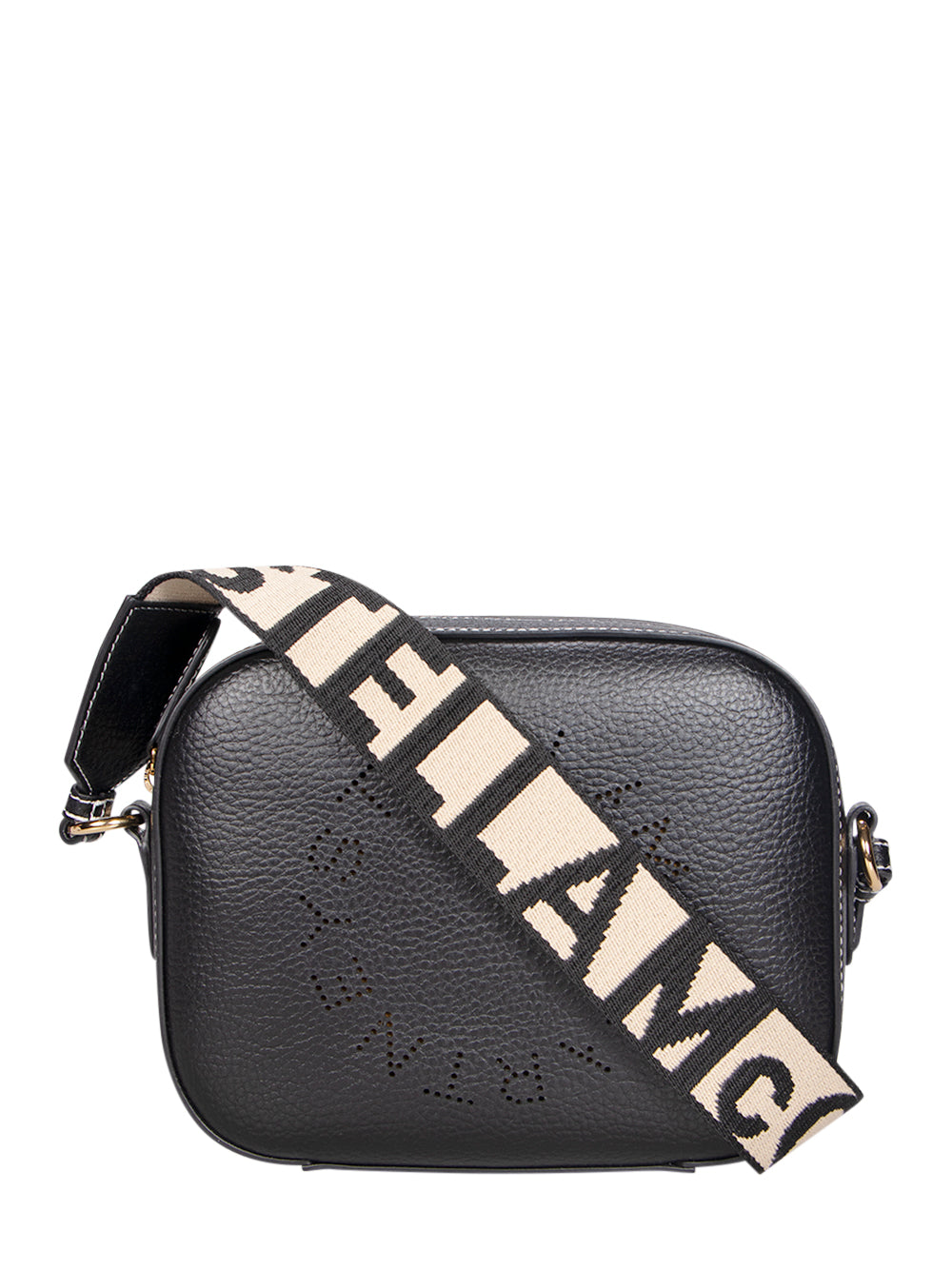Logo Crossbody Camera Bag (Black)