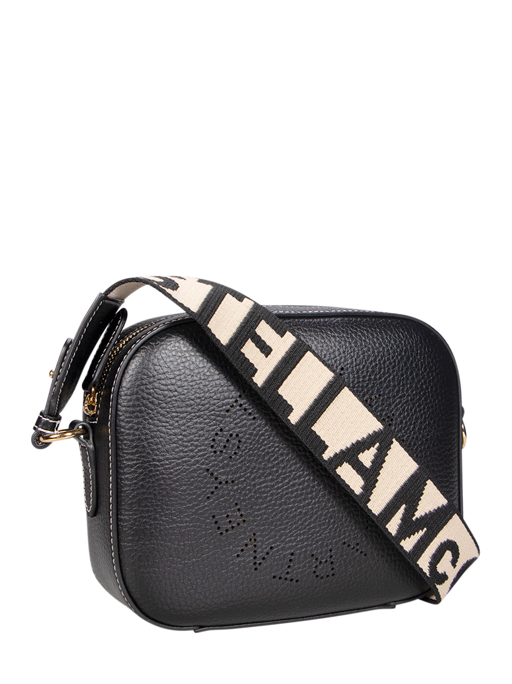 Logo Crossbody Camera Bag (Black)