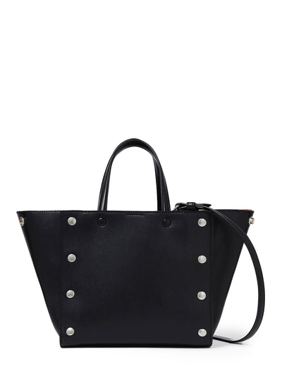 Stella Studs Large Tote Bag (Black)