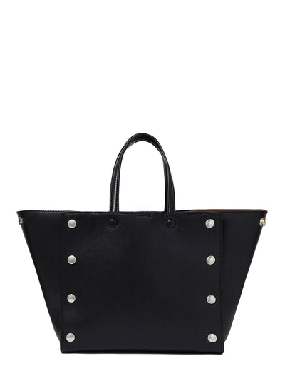 Stella Studs Large Tote Bag (Black)