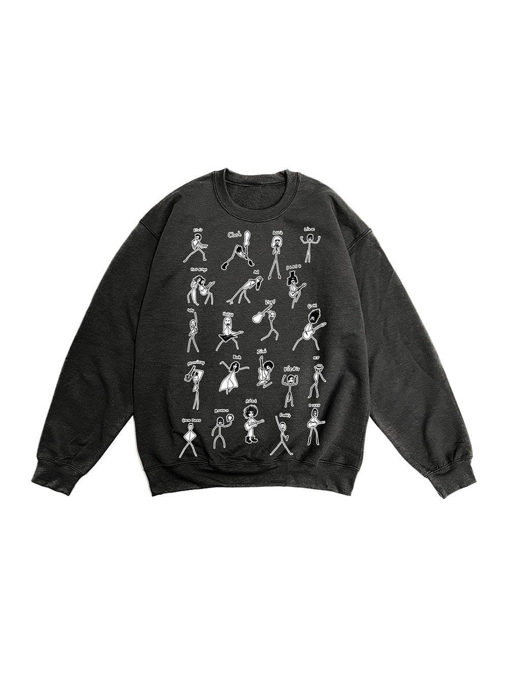 Stickmen Rock Sweatshirt (Black)