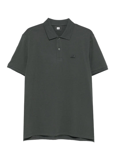 Stretch Piquet Short Sleeve Polo (Dark Shadow)