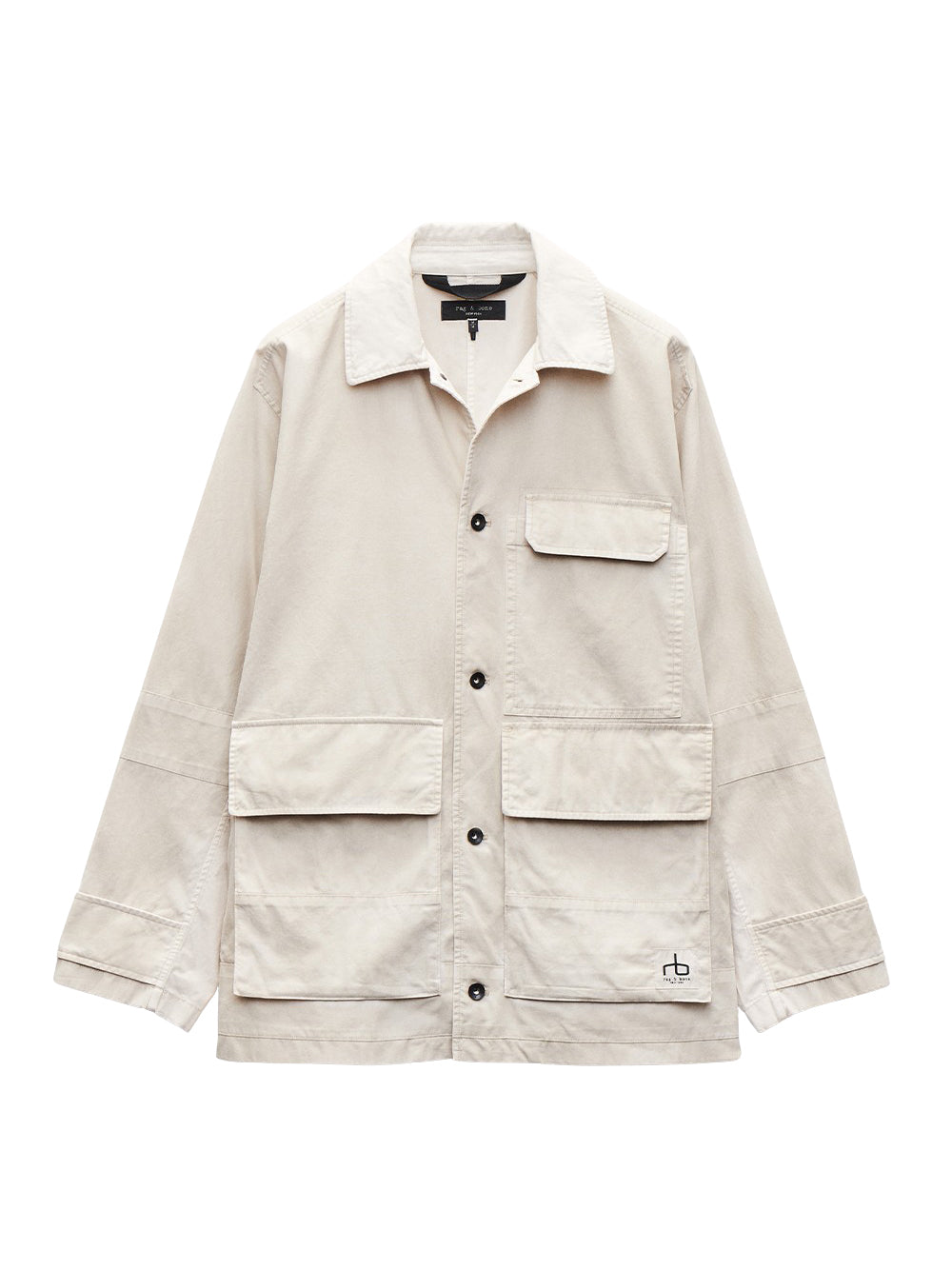 Strike Washed Canvas Jacket (Chime Grey)