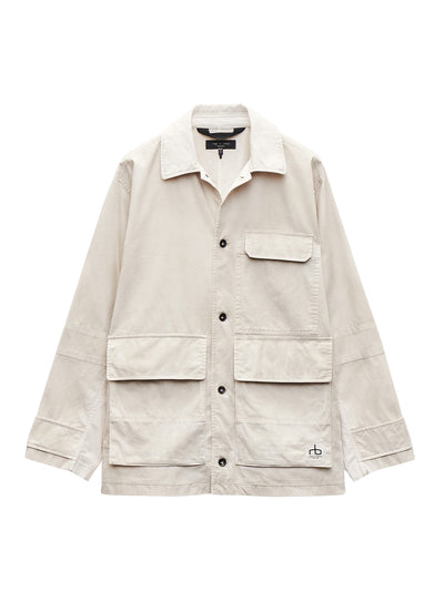 Strike Washed Canvas Jacket (Chime Grey)