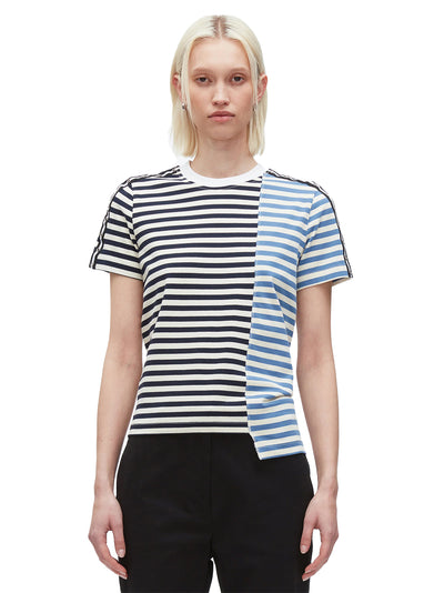 Stripe Patchwork T-Shirt (Midnight Multi)