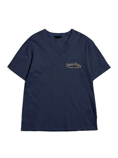 Stupid Story (Basic-Tee) (Tiger Navy)
