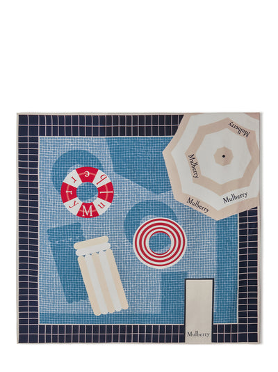 Summer Pool Square (Brighton Blue & Night Sky)