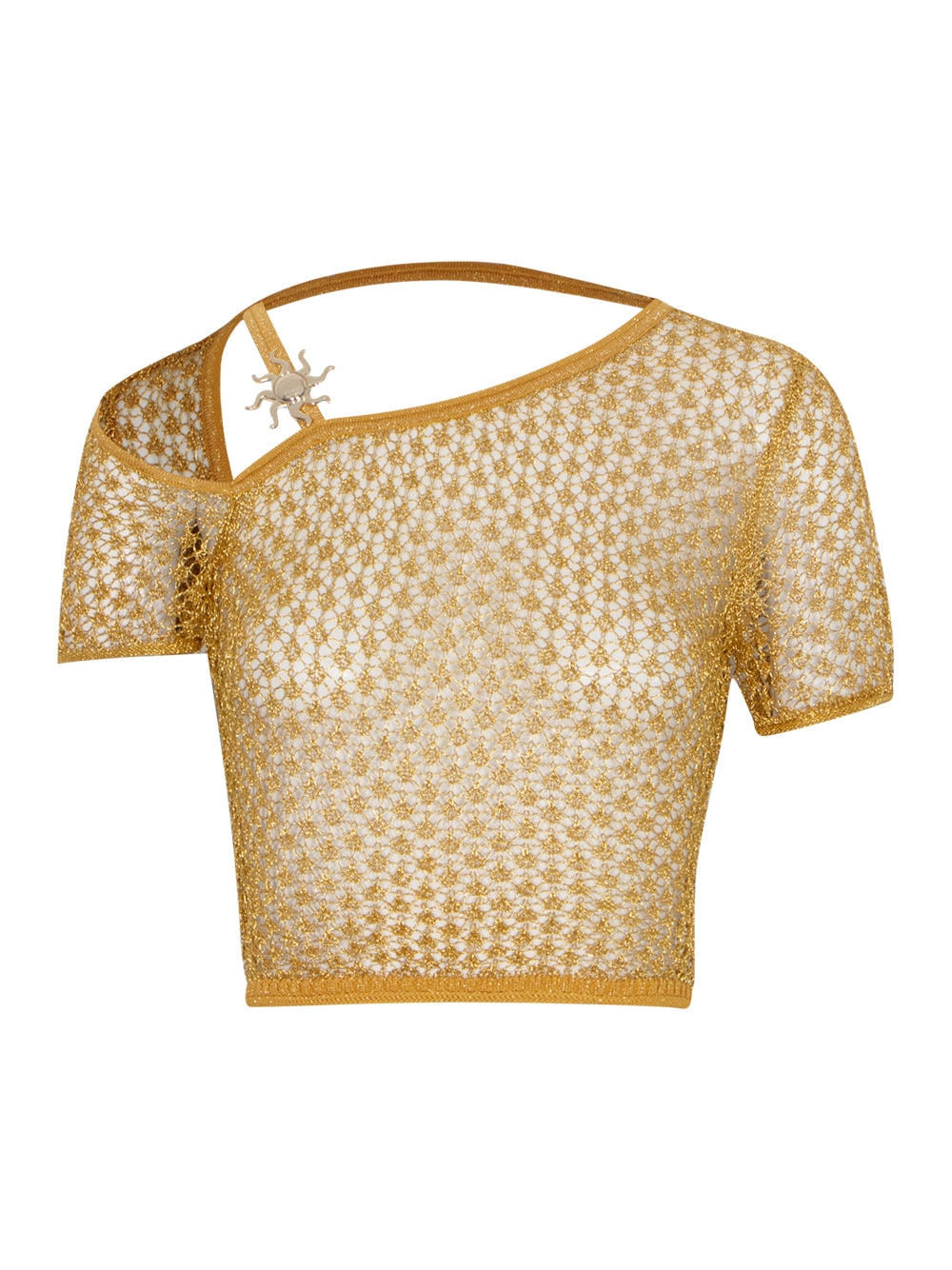 Sun Dial Knit Top (Ochre)