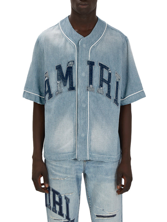 Sunfaded Baseball Shirt (Perfect Indigo)