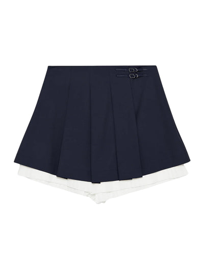 Suzie Pleated Short (Midnight)