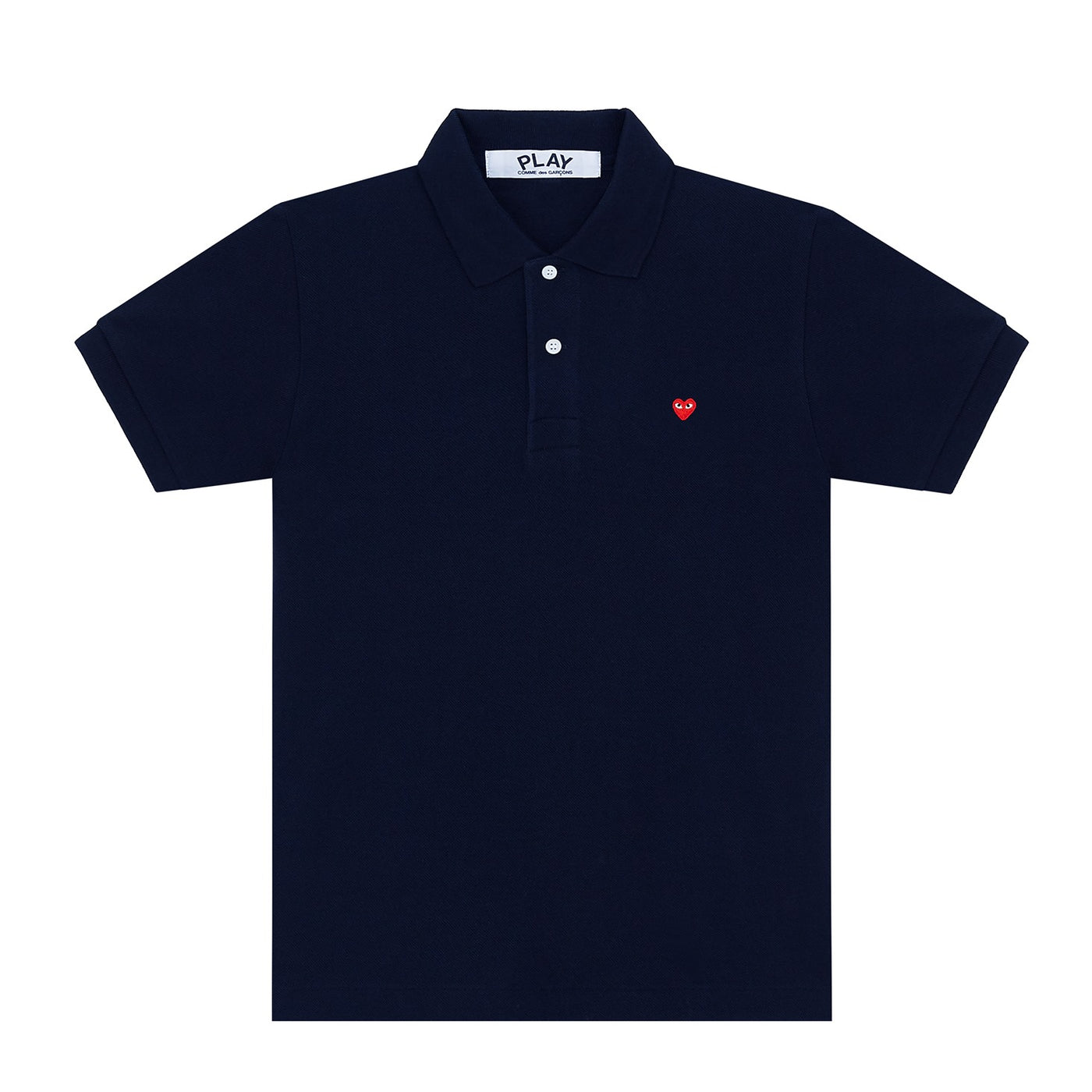 Polo Shirt With Little Red Emblem Women (Navy)