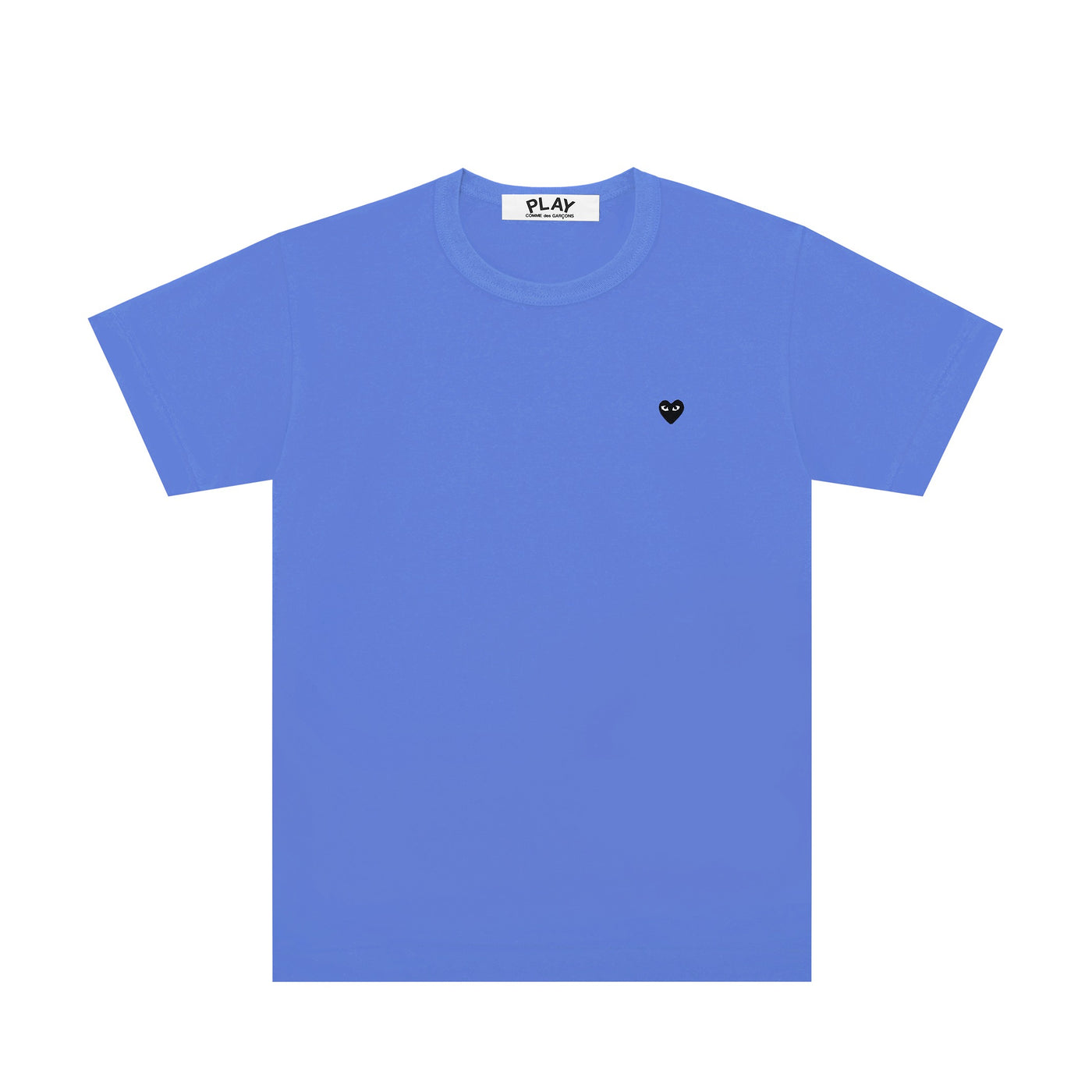 Tee With Black Heart Women (Blue)