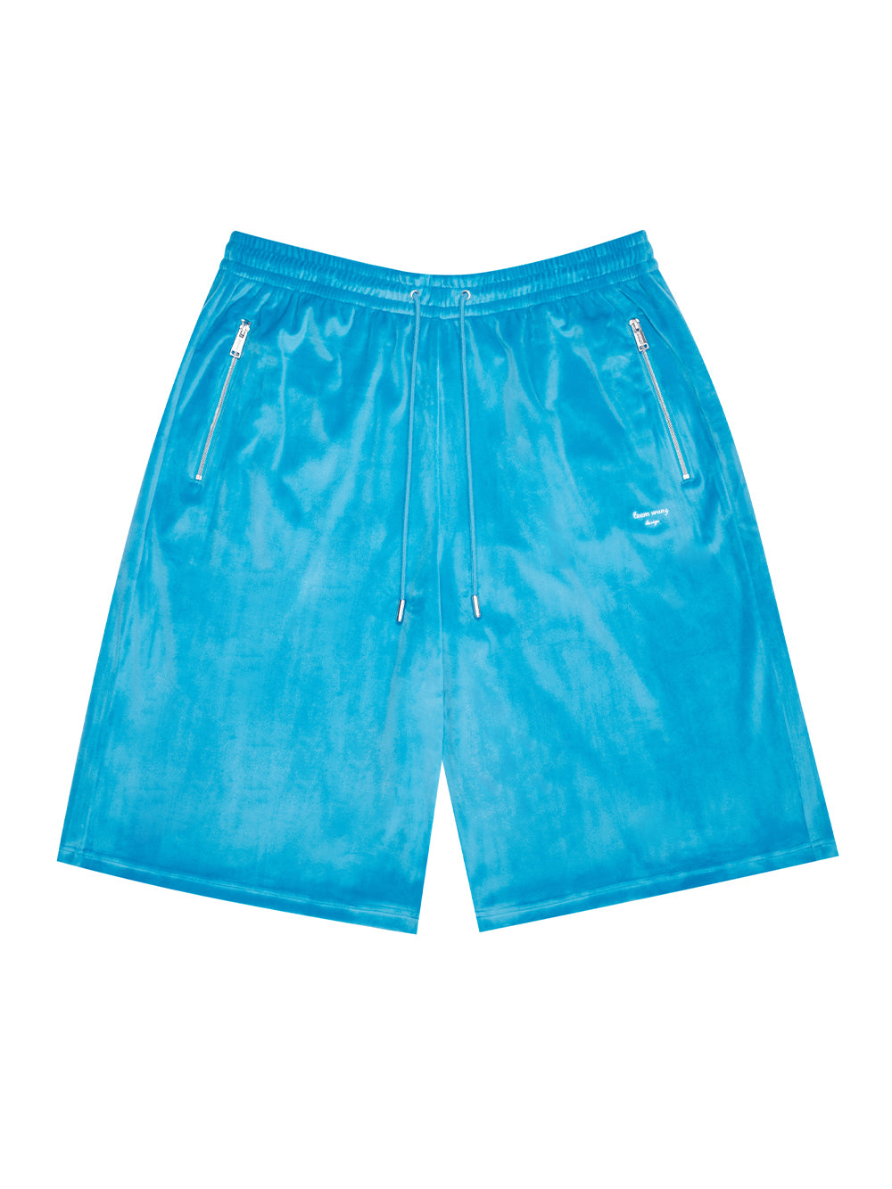 STAY FOR THE NIGHT CASUAL SHORTS (BLUE)