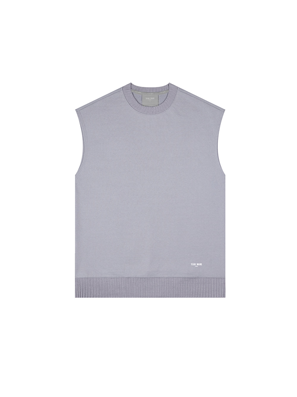 I See The Lights Crew-Neck Rolled Sleeveless T- Shirt (Ultimate Grey)