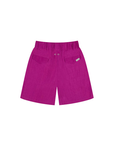 I See The Lights Loose Cargo Shorts (Wild Aster)