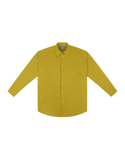 I See The Lights Loose Long - Sleeve Shirt (Antique Moss)