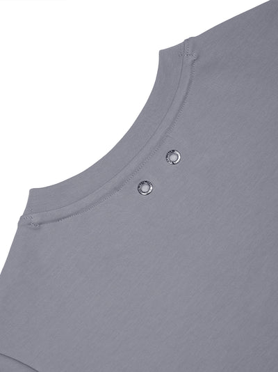 TEAM WANG design x CHUANG ASIA Bodycon Short-Sleeved T-Shirt (Grey)