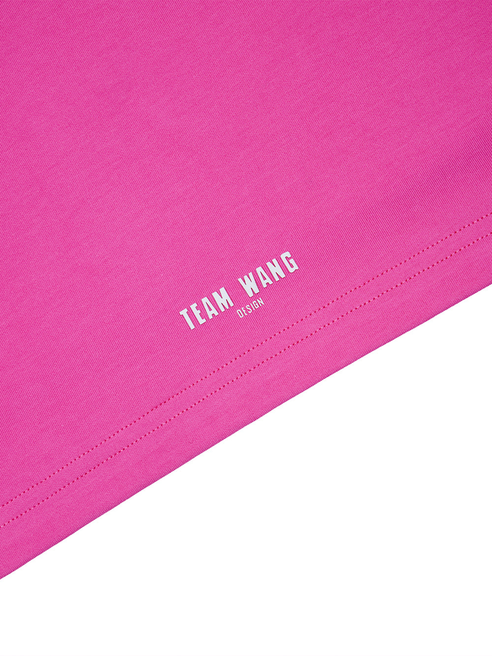 TEAM WANG design x CHUANG ASIA Bodycon Short-Sleeved T-Shirt (Rose Red)