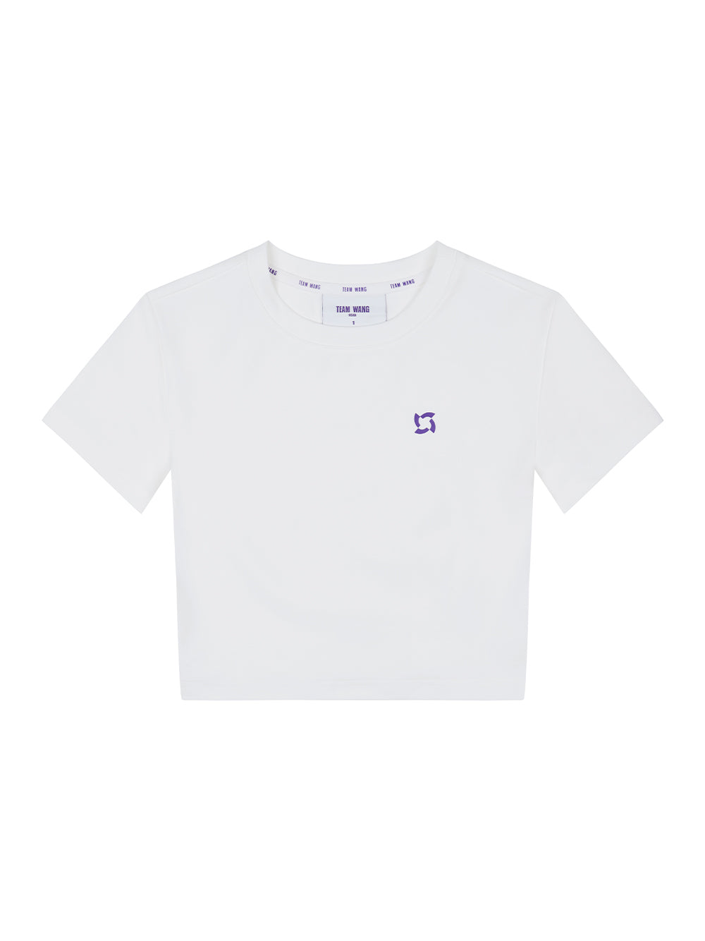 TEAM WANG design x CHUANG ASIA Bodycon Short-Sleeved T-Shirt (White)