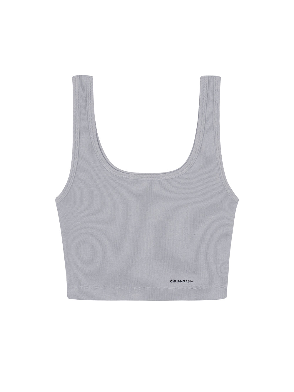 TEAM WANG design x CHUANG ASIA Cropped Tank Top (Grey)