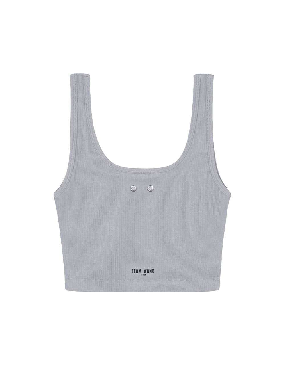 TEAM WANG design x CHUANG ASIA Cropped Tank Top (Grey)