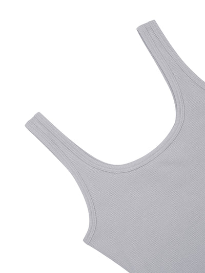 TEAM WANG design x CHUANG ASIA Cropped Tank Top (Grey)