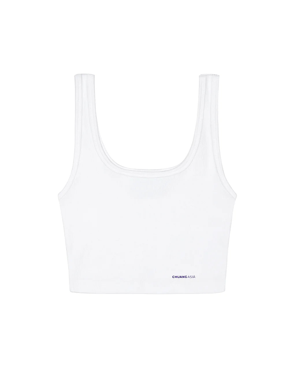 TEAM WANG design x CHUANG ASIA Cropped Tank Top (White)