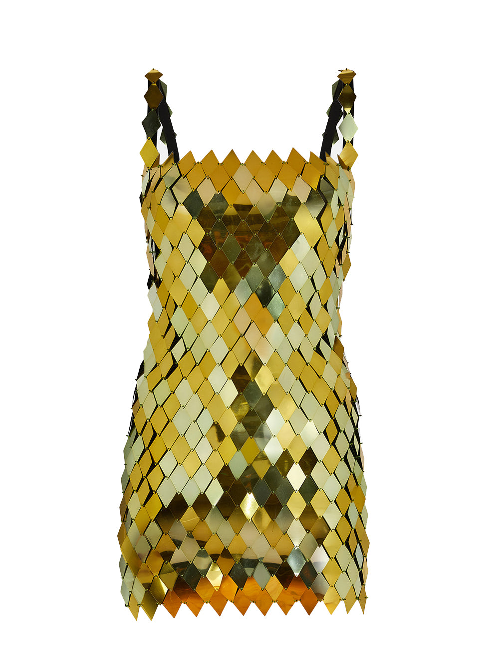 Rue Mini Dress (Gold)