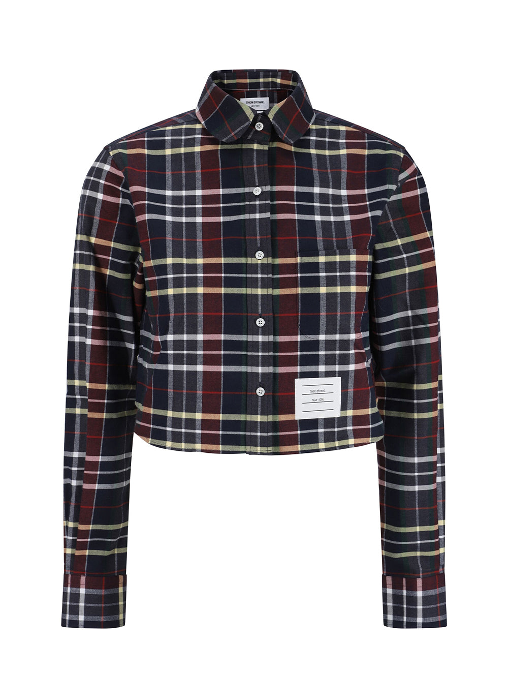 Hunting Tartan Cropped Shirt (Seasonal Multi)