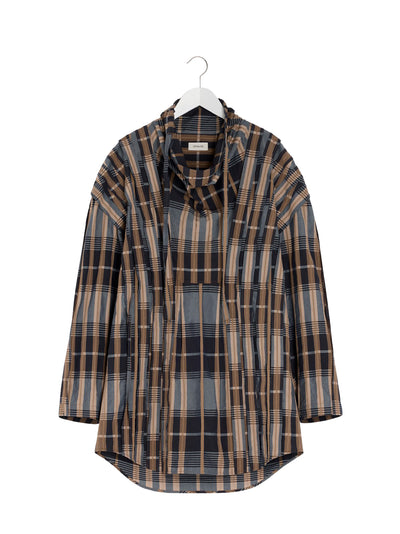 Vareuse Top With Straps Blue/Beige