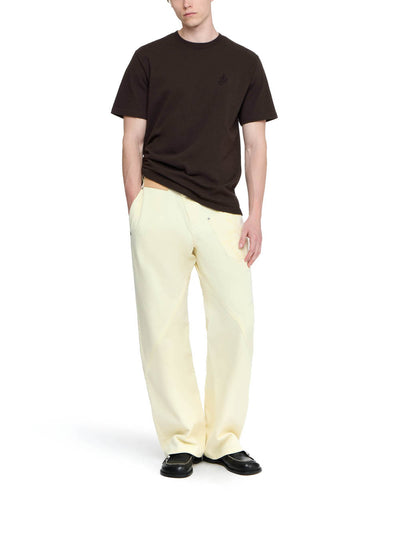 Twisted Workwear Trousers Lemon