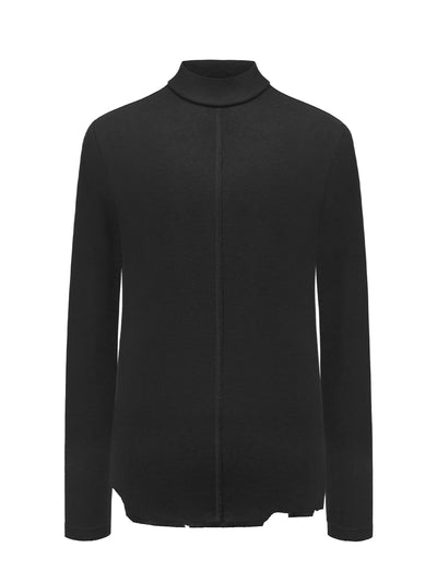 Acceptance Turtleneck Knit Top Black