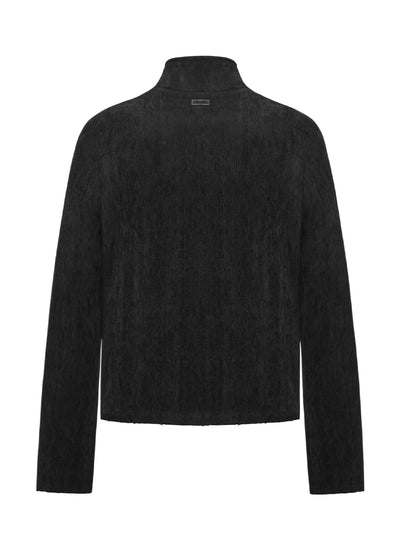 Acceptance Boxy Corduroy Jacket Black