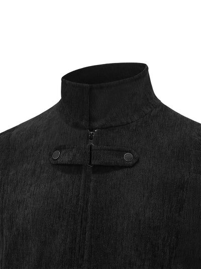 Acceptance Boxy Corduroy Jacket Black