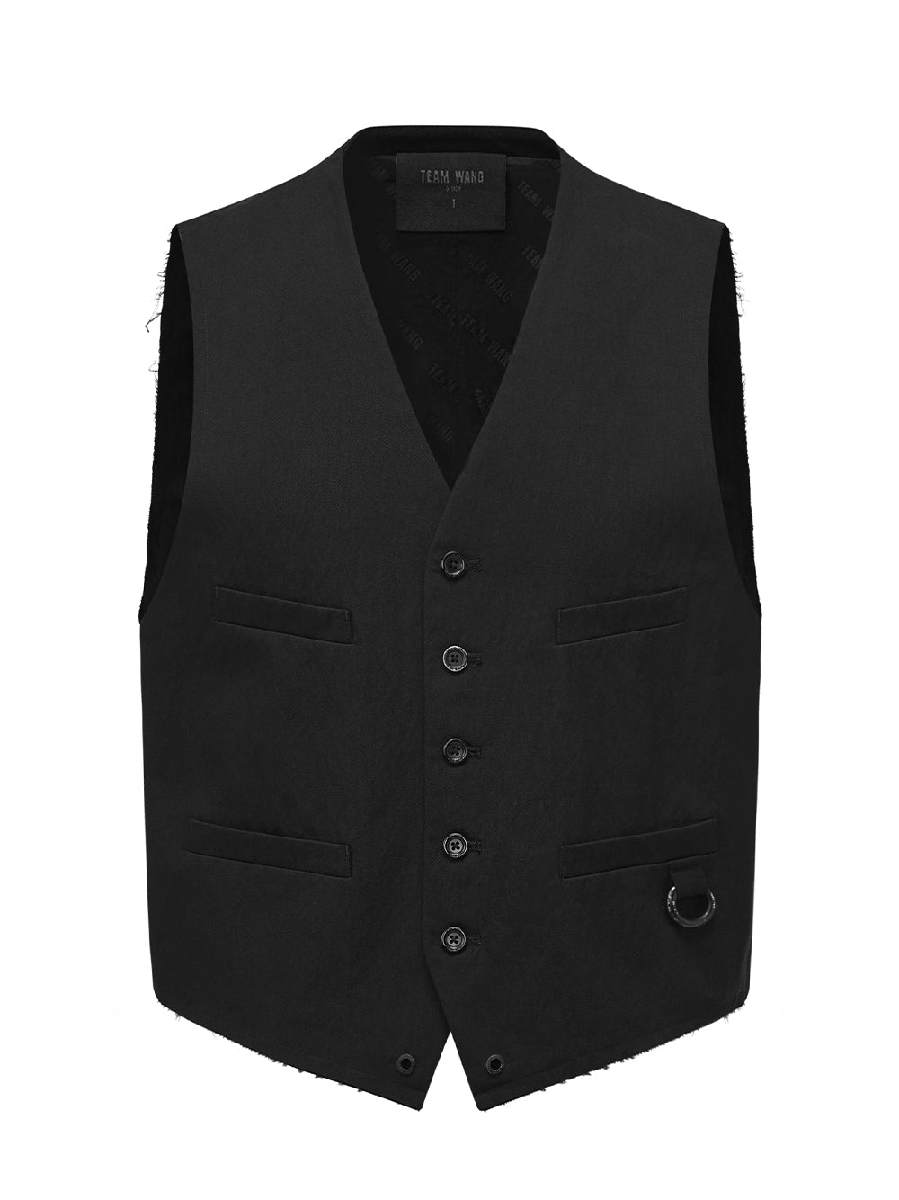 Acceptance Classic V-Neck Vest Black