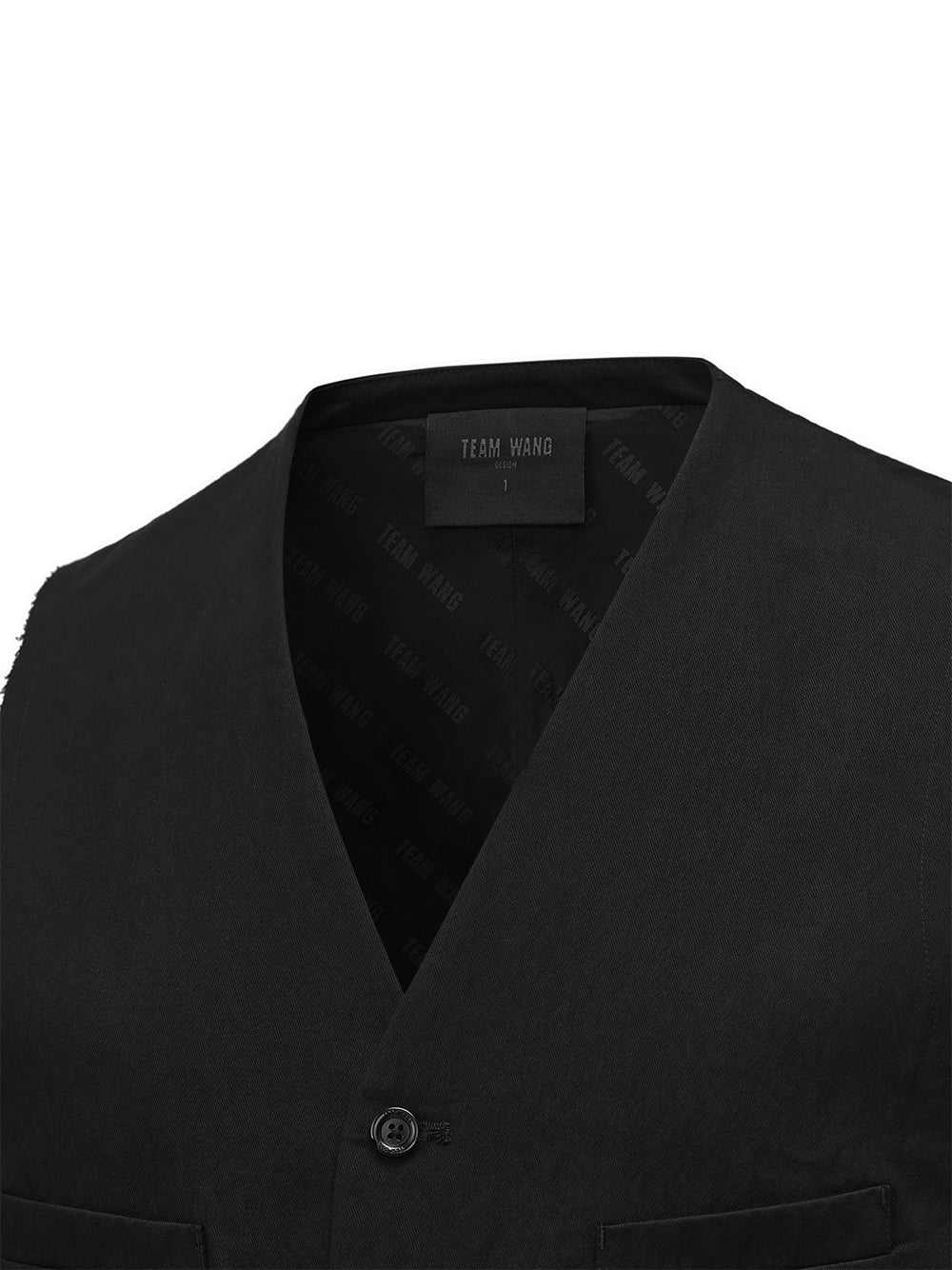 Acceptance Classic V-Neck Vest Black