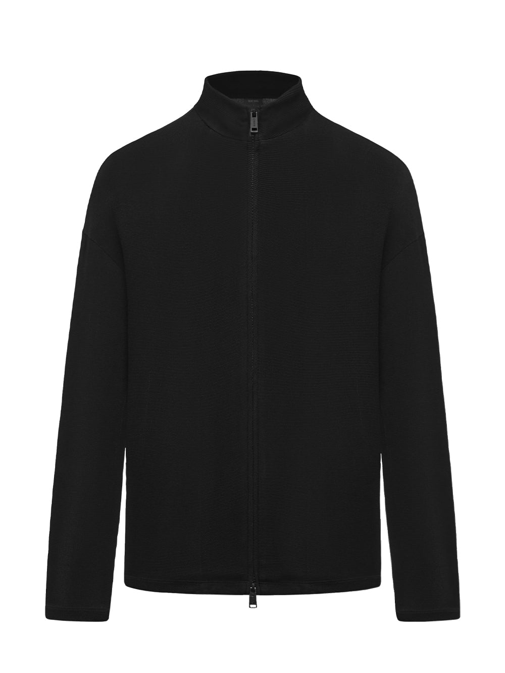Acceptance Zip-Up Cardigan Black
