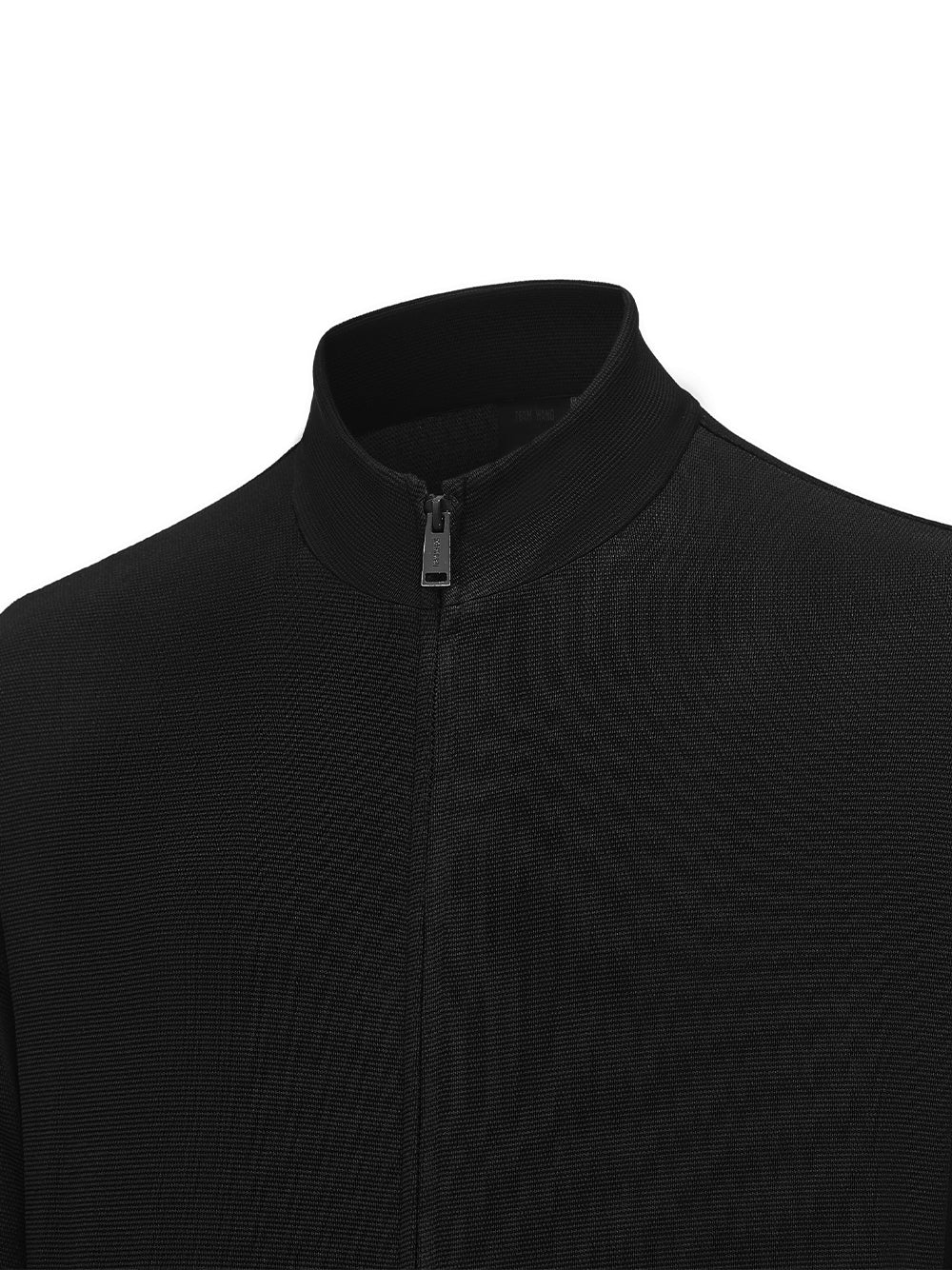 Acceptance Zip-Up Cardigan Black