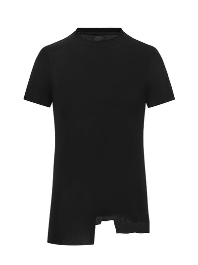 Acceptance Fitted T-Shirt Black