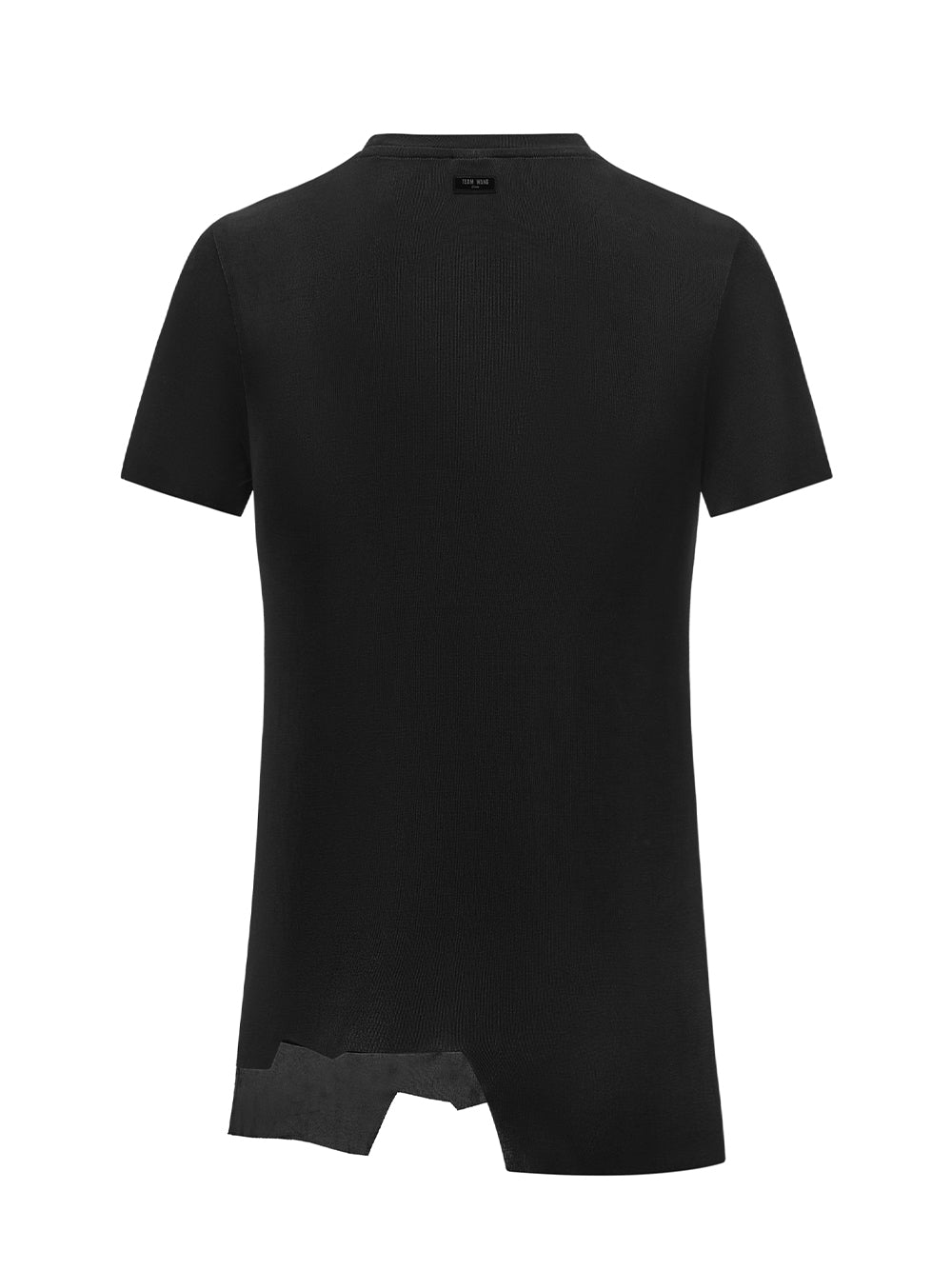 Acceptance Fitted T-Shirt Black