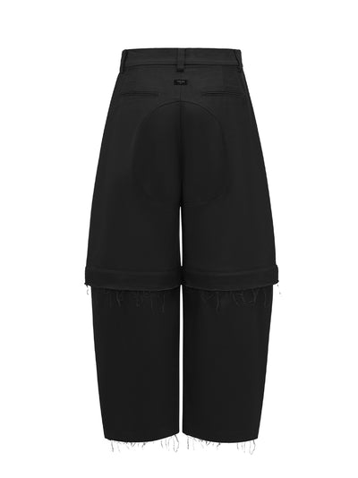 Acceptance Convertible Scimitar Trousers Black