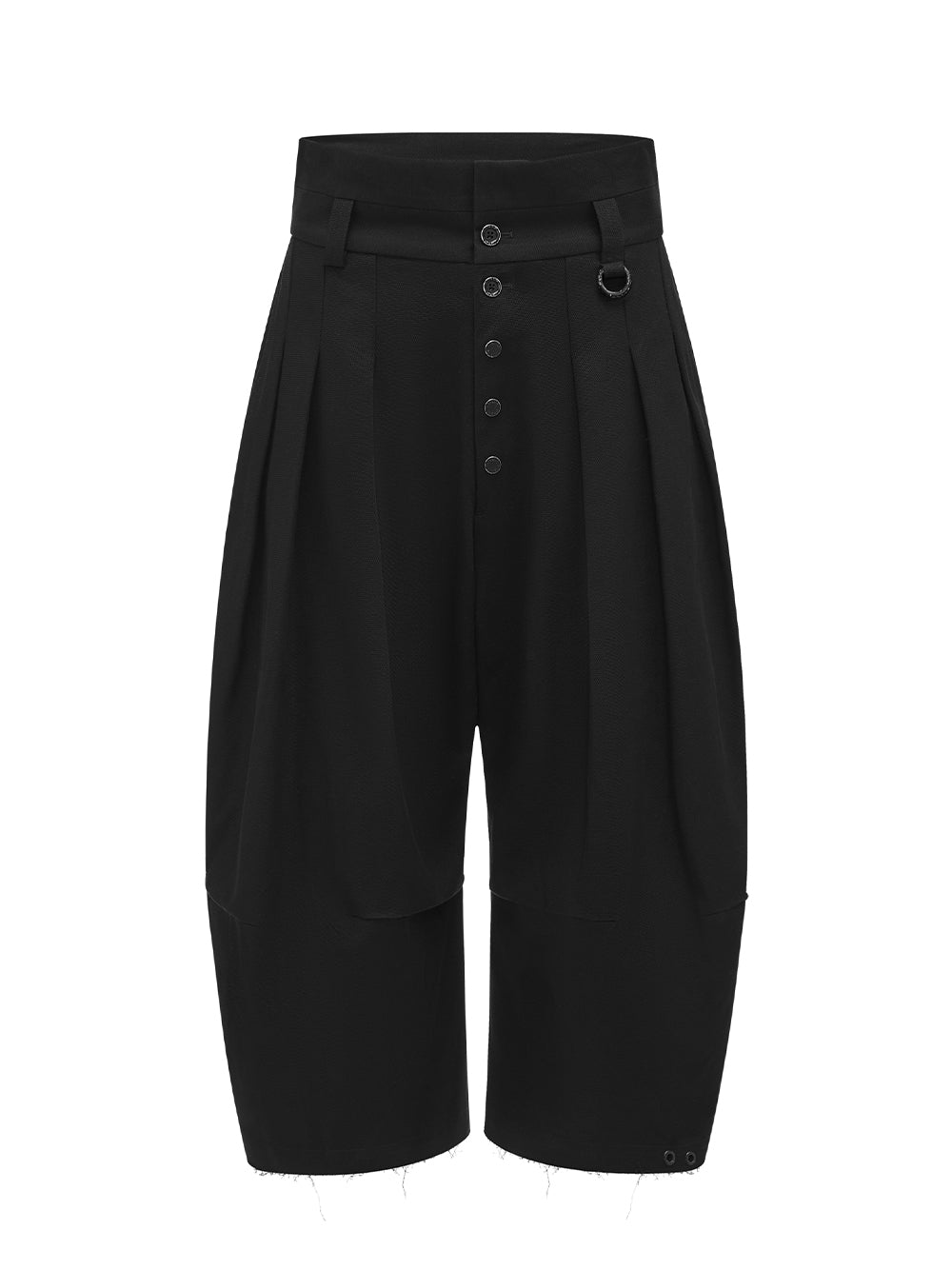 Acceptance High-Waisted Scimitar Trousers Black