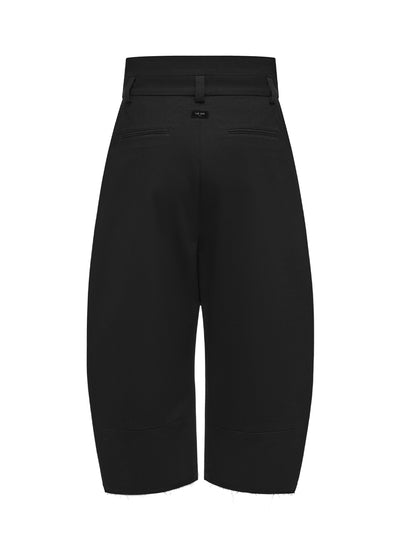 Acceptance High-Waisted Scimitar Trousers Black