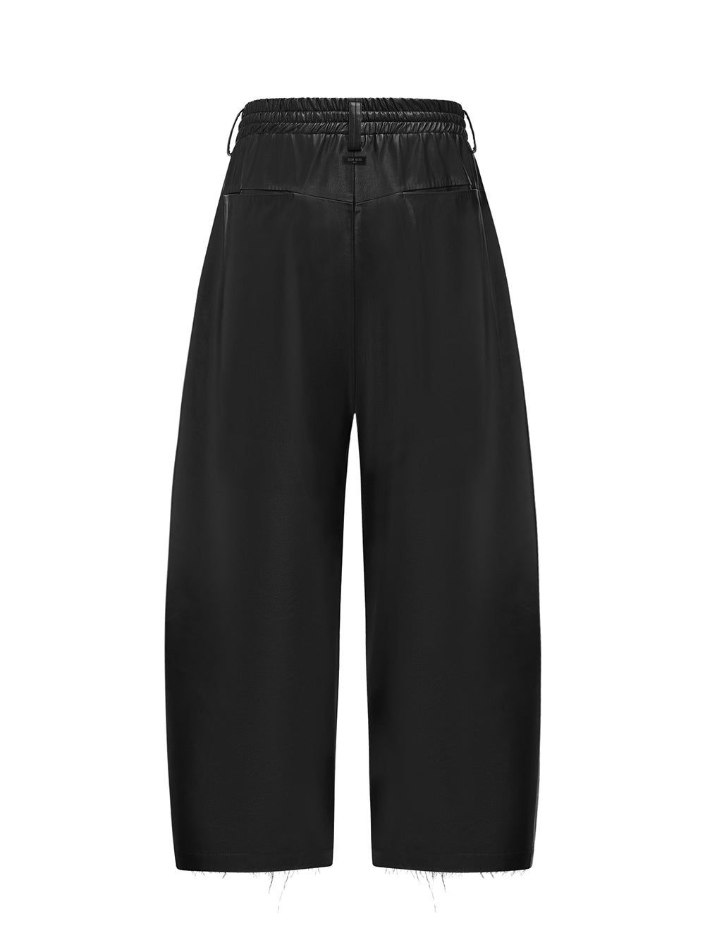 Acceptance Faux Leather Trousers Black