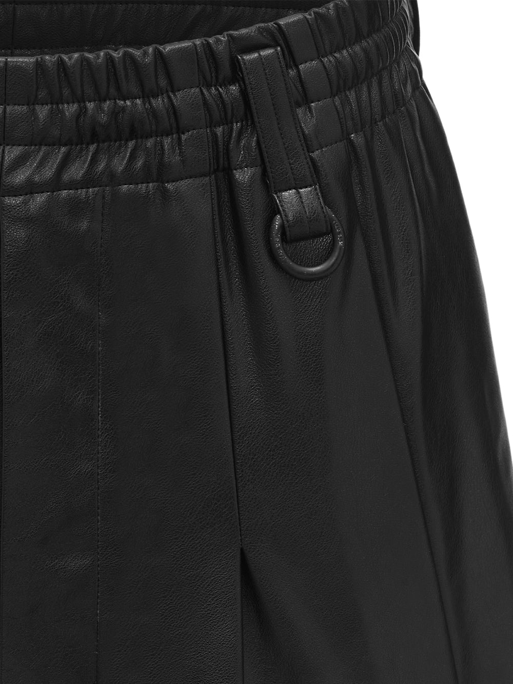 Acceptance Faux Leather Trousers Black