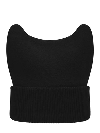 Acceptance Ears Spliced Beanie Black