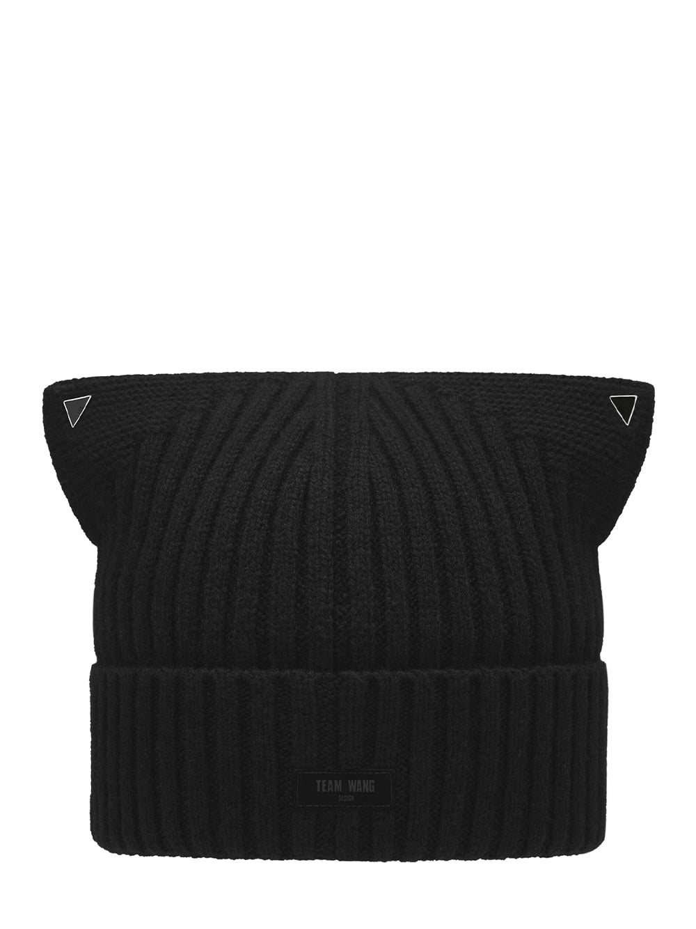 Acceptance Ears Knit Beanie Black